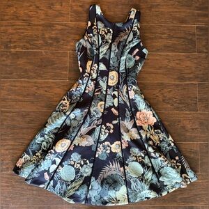 White House Black Market Floral Dresss